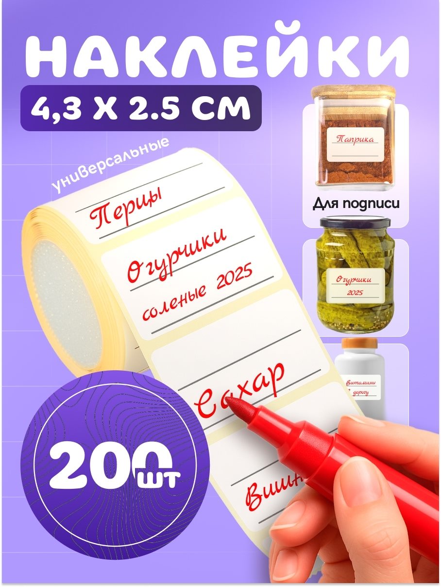 Набор наклеек